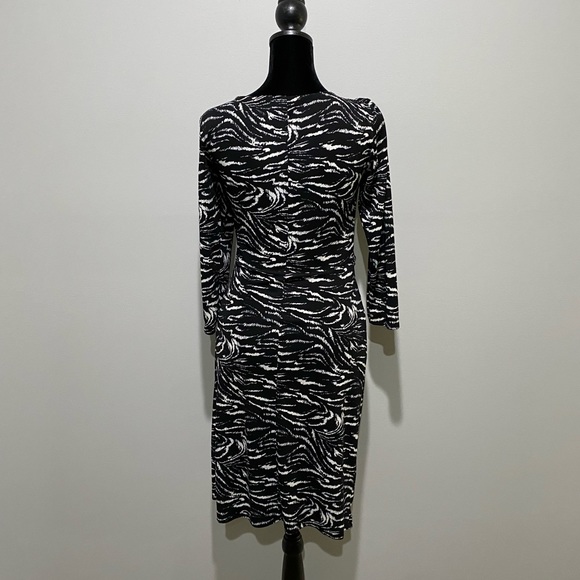 Kenneth Cole New York dress, size S, black/white - Picture 3 of 4